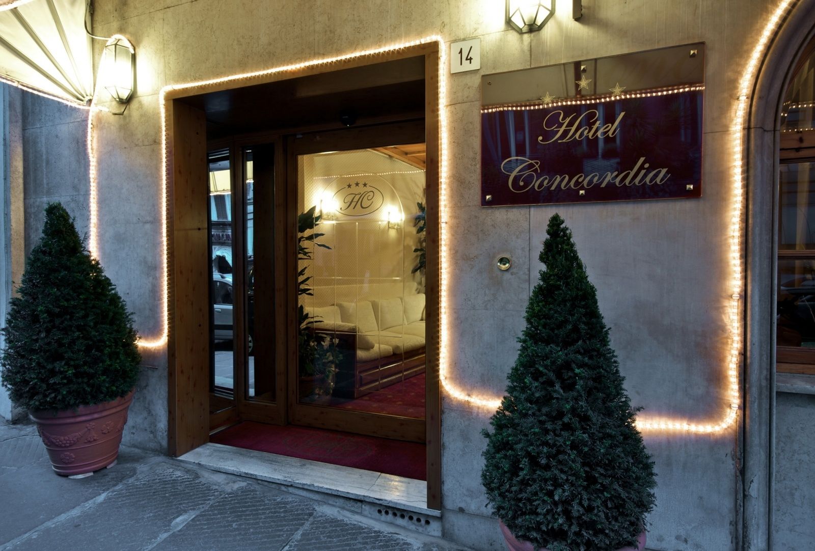 Hotel Concordia Рим Екстер'єр фото